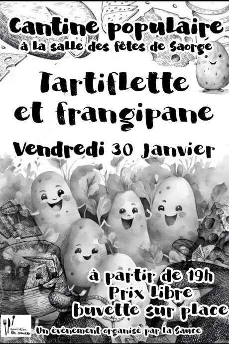 Mensa popolare per tartiflette e frangipane