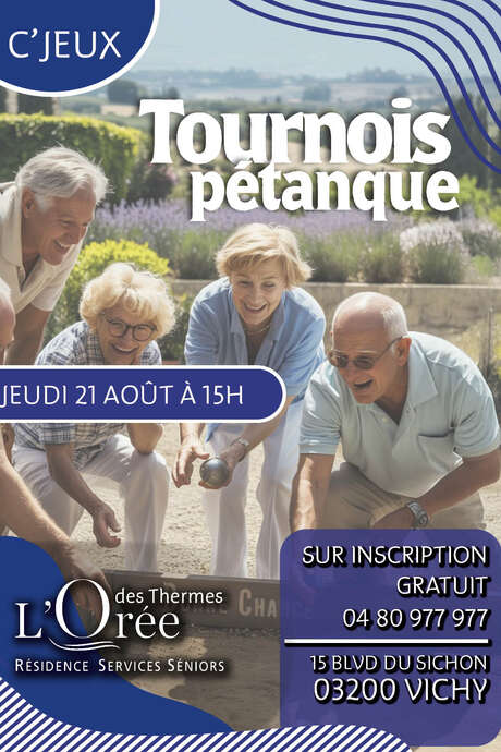 Tournoi de pétanque