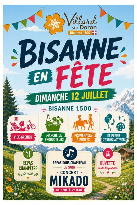 Bisanne en fête et vide grenier