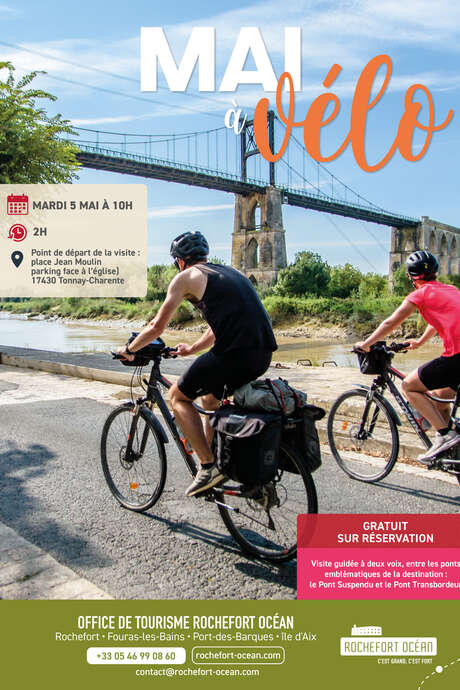 May by Bike – From one bridge to the next, cycling along the Charente