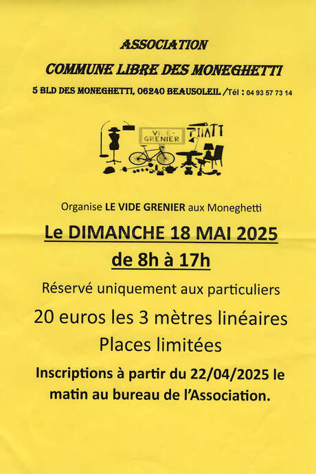 Vide-grenier des Moneghetti