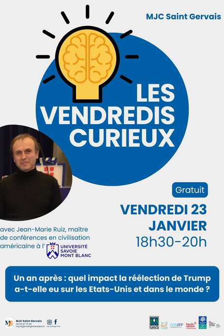 MJC - Curious Fridays - One year on: what impact has Trump's re-election had on the United States and the world?