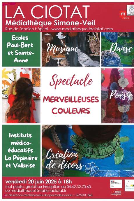 Merveilleuses Couleurs show Merveilleuses Couleurs show