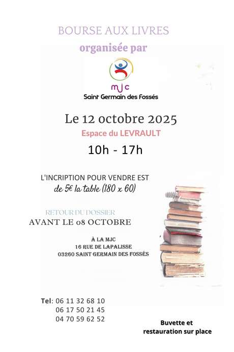 Bourse aux Livres de la MJC