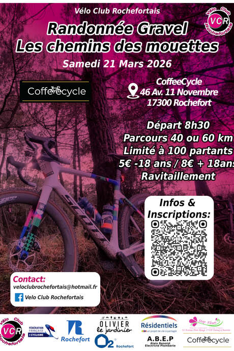 Gravel-Tour „Les chemins des mouettes” (Die Wege der Möwen)