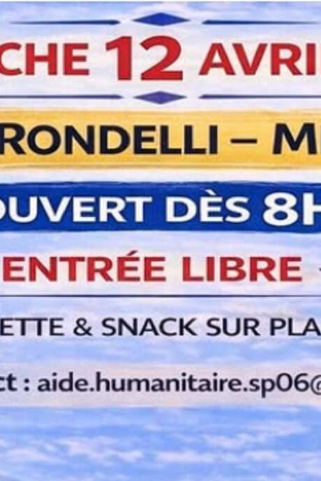 Vide grenier - Aide humanitaire Sapeurs Pompiers