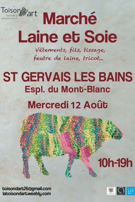 Marché Laine et Soie