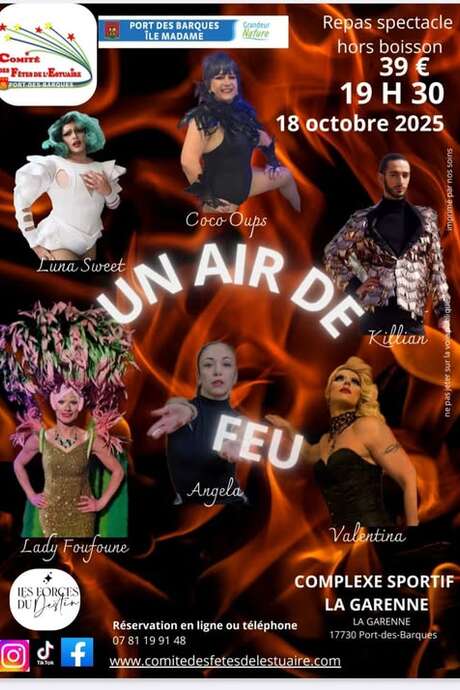 Repas spectacle : Un air de feu