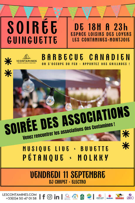Soirée des associations et guinguette !