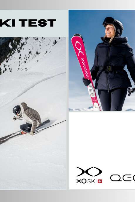 Test de skis XO et QEO ski