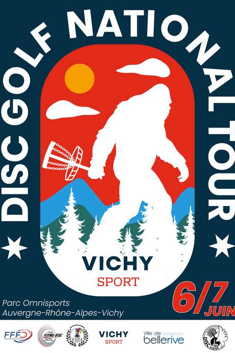 National Tour de disc golf FFFD VICHY NT4
