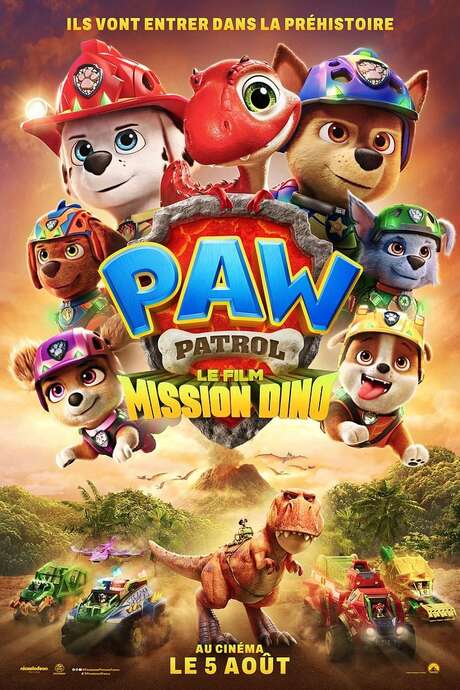 Cinéma : La pat'patrouille le film : mission dino