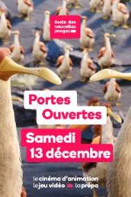 Journée Portes Ouvertes de l'Ecole des Nouvelles Images