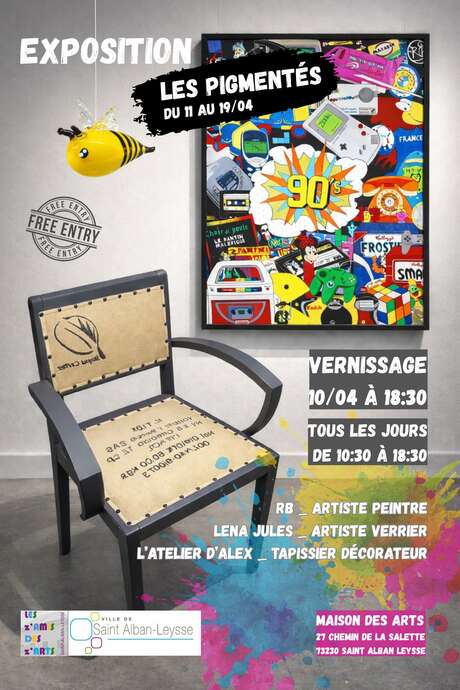Exposition LES PIGMENTES