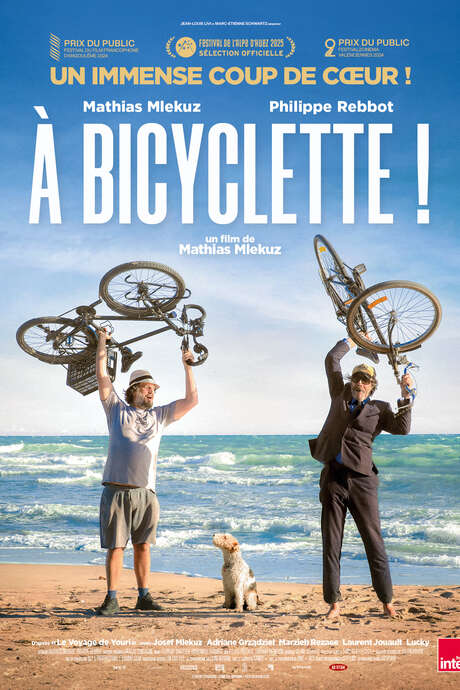 A bicyclette