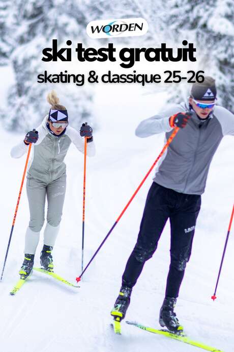 Test de ski de fond Fischer