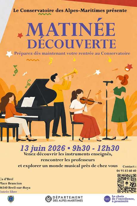 Discovery morning: Dare to join the Conservatoire