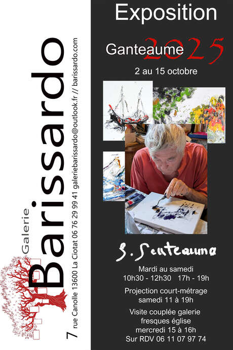 Mostra di pitture e sculture di Gilbert Ganteaume