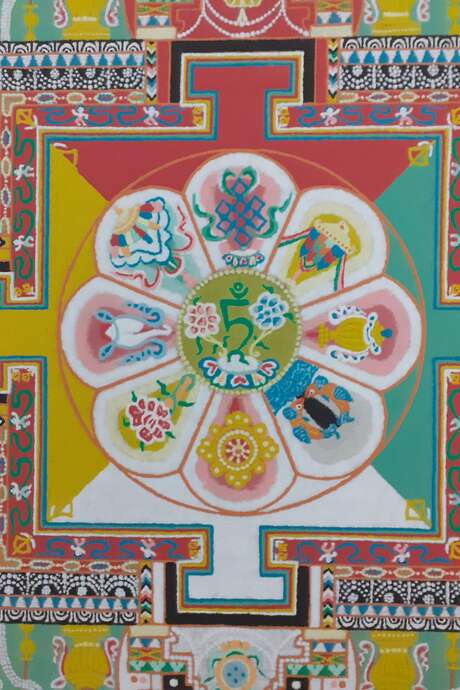 Conférence de Patrick Devinoy - Le Mandala de sable coloré du Tibet