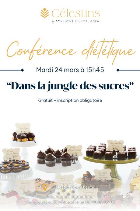 Conférence diététique - Dans la jungle des sucres