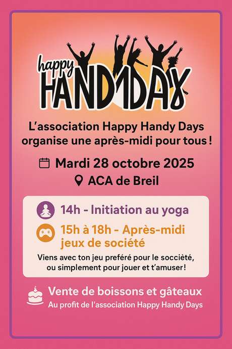 Spiele- und Yoga-Nachmittag mit Happy Handy Days