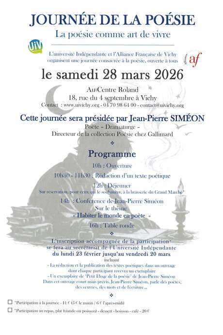 Journée de la Poésie