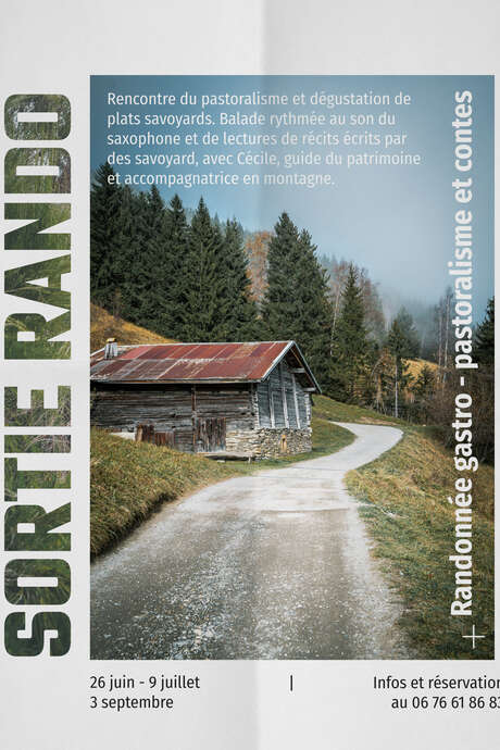 Randonnée gastro-pastoralisme et contes