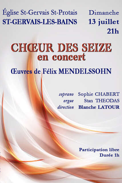 Concert du Chœur des Seize