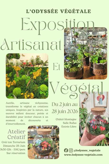 Exposition artisanat et végétal