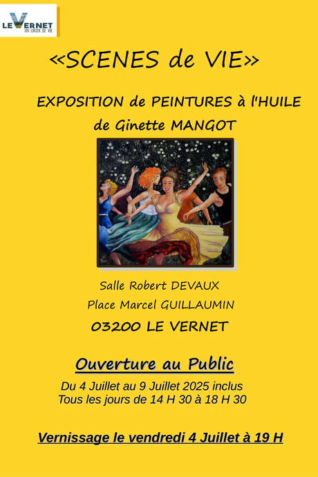 Exposition de Ginette Mangot