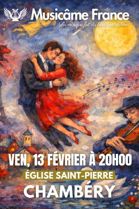 Concert Musicâme à Chambéry : Feu, Passion & Tendresse