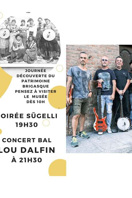 La Brigue d'antan soirée sügelli concert bal Lou Dalfin