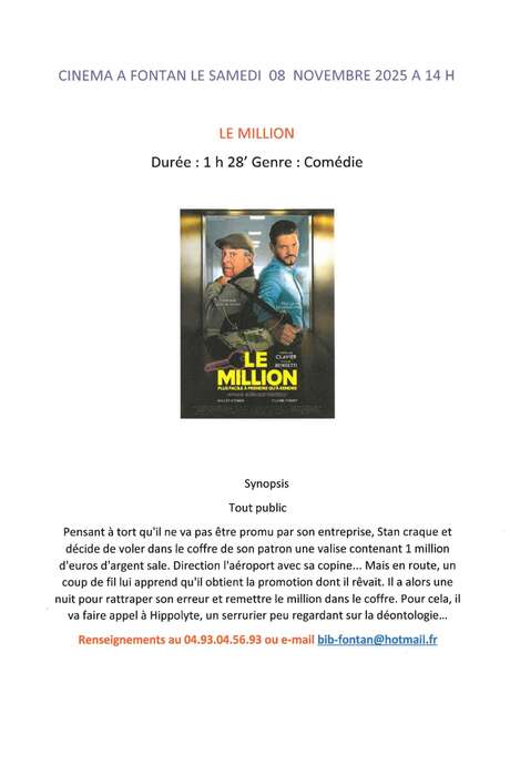 Cinema: "Le million Cinema: "Le million