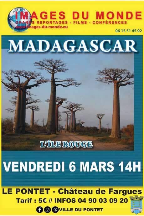 Ciné-conférence «Madagascar, l’île rouge»
