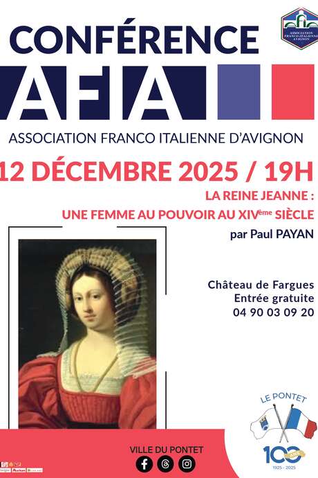 Conférence "La reine Jeanne, une femme au pouvoir au XIVème siècle"