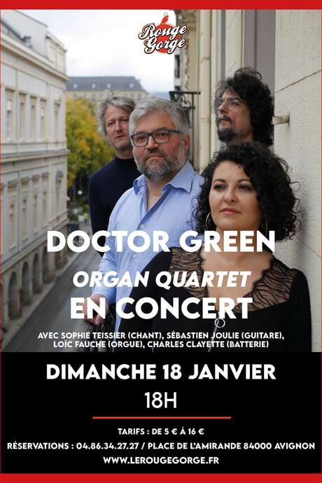 Un vent de jazz / Doctor Green organ quartet en concert