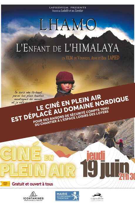Ciné Plein Air : Lhamo, l'enfant de l'himalaya