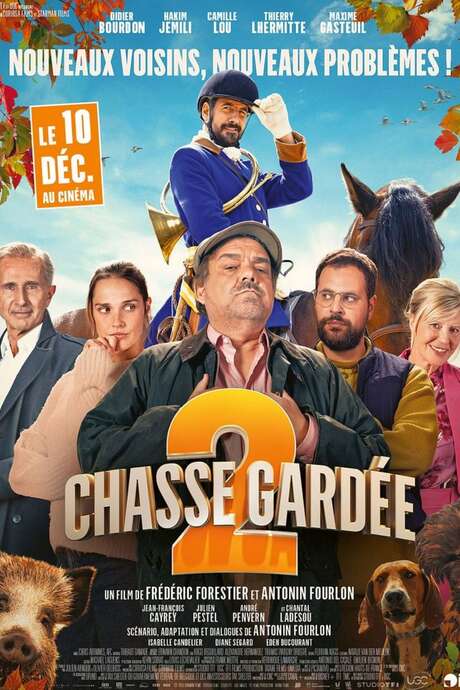 Kino in Fontan: "Chasse gardée 2" (Bewachte Jagd 2)