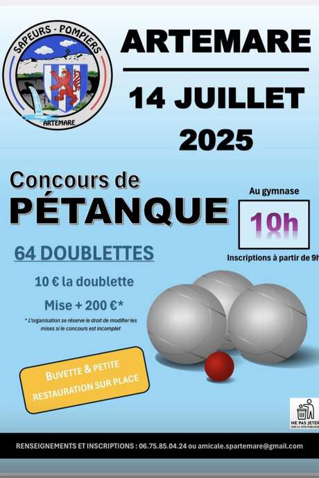 Petanque competition