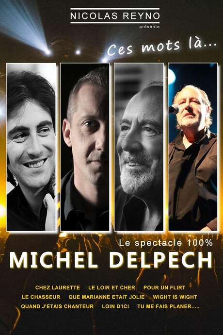 Saison artisitique du Casino Barrière : Dîner spectacle - 100% Delpeche "Ces mots là"