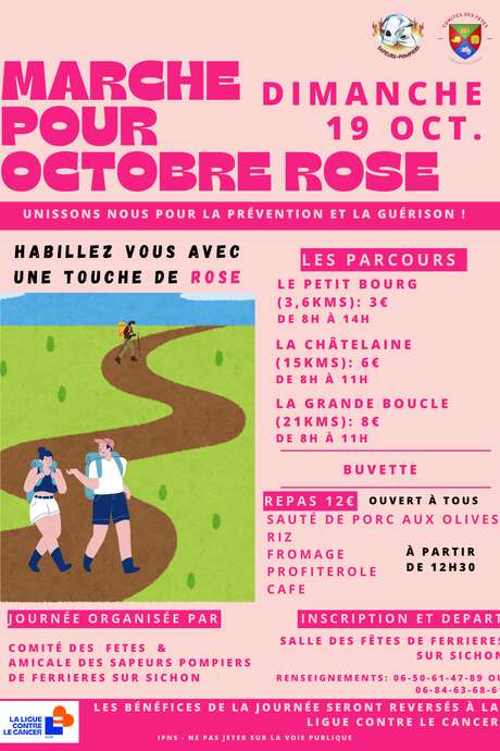 Marche pour octobre rose