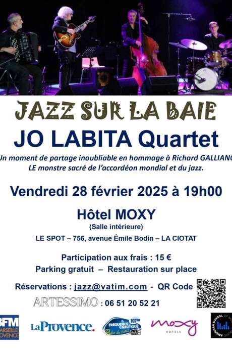 7th Jazz sur la Baie - Concert by Jo Labita Quartet