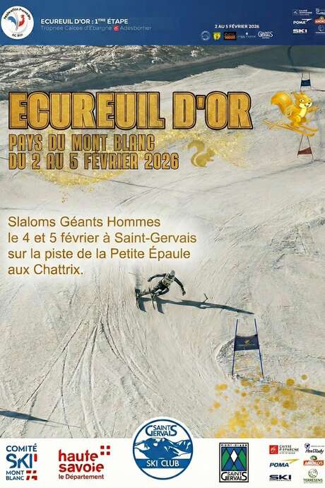 Golden Squirrel - Giant Slaloms