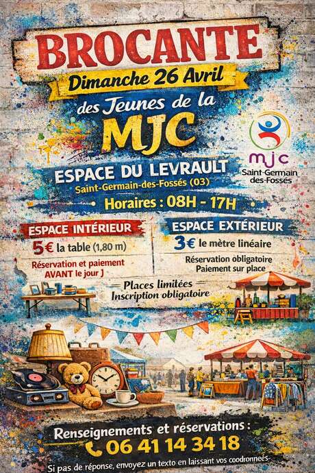 Brocante des Jeunes de la MJC