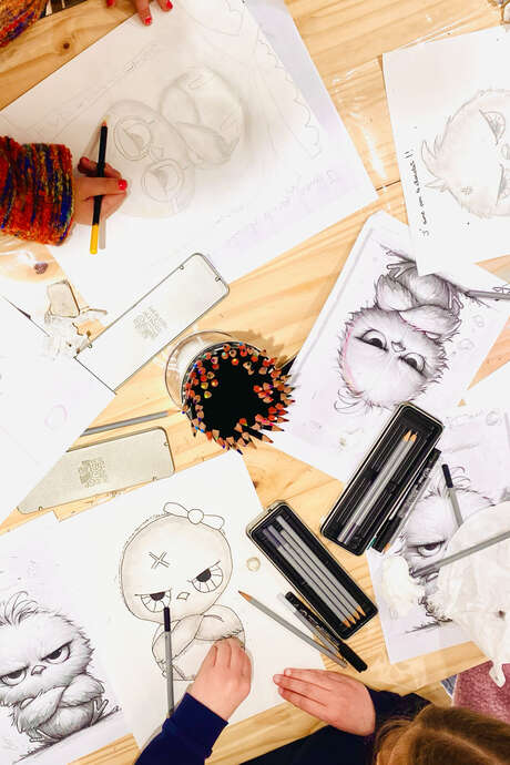 Cours de dessin/peinture - Juniors de 7 à 13 ans