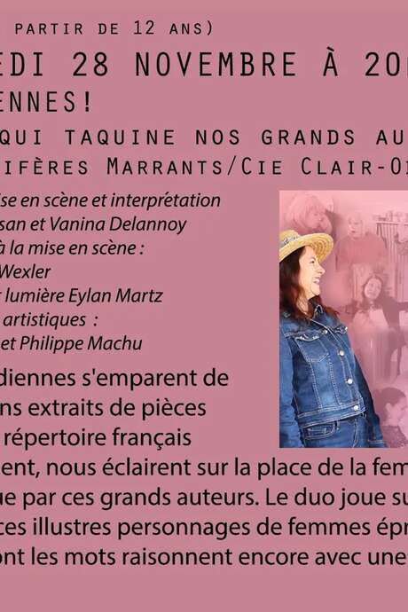 Lavoir théâtre - Comédiennes !