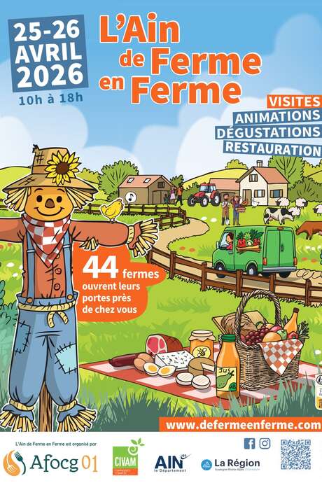 L'Ain de ferme en ferme