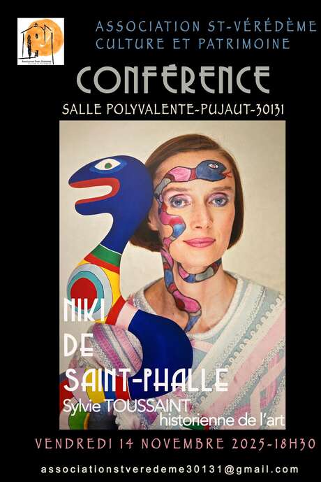 Conférence Niki de Saint-Phalle Conférence Niki de Saint-Phalle