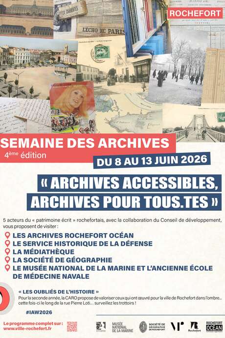 Internationale Archivwoche – Rochefort Océan