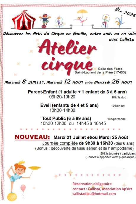 Circus workshops